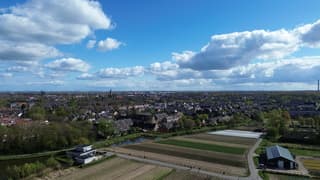 Opklaringen boven Beverwijk vanmiddag