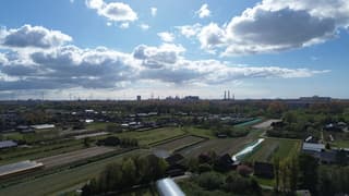 Opklaringen boven Beverwijk vanmiddag