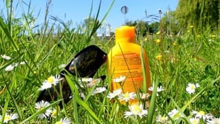 Zon smeren hooikoorts