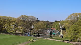 Zonnige dag in het Openluchtmuseum 