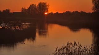 ondergaande zon