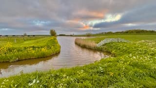 Bewolkte Zonsopkomst 