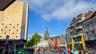 Mooi weer in het centrum