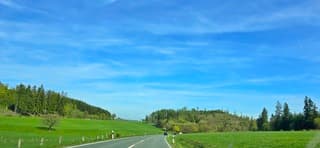 Mooi weer en sluiers in Sauerland 