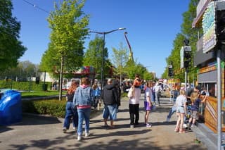 Prima weer voor de kermis