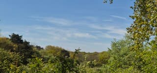 Prachtig weer boven Kijkduin 