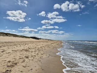 Zonnige stapelwolken
