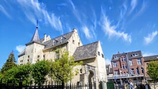 Veegwolken in Valkenburg. 