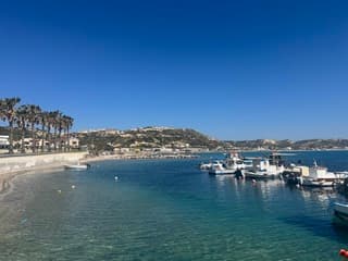 Strak blauw en zonovergoten op Kos