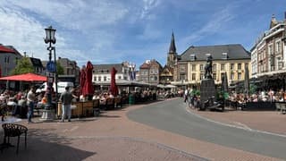 In Sittard volle terrassen 