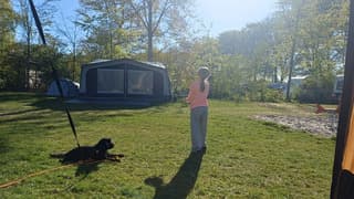 Zon op de camping