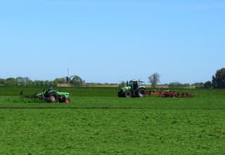 Drukte bij de boeren