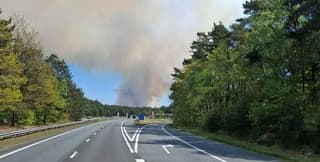 Brand bij het oefenterrein 't Harde 
