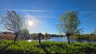 Prachtig begin van de dag 