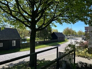 Lekker fris weer blauwe lucht