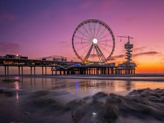Zonsondergang Scheveningen 