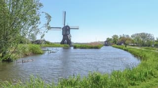 Wind en zon bij de molen