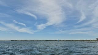 Bewolkte lucht en koude wind 