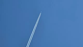 strak blauwe lucht