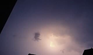 Lente met onweer in Breda 
