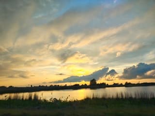 Zonsondergang 