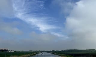 Sluierwolken.