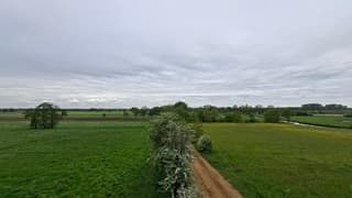 Herfstachtig beeld, grijs en frisse noordooster wind