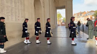 Rehearsal Canadese Militairen 