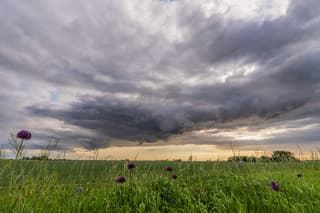 Mooie luchten in de polder