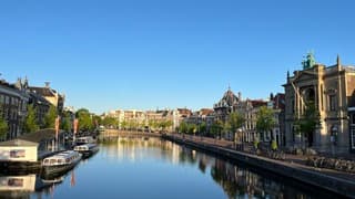 Zonnig en blauw 
