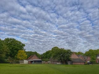 Mooie wolkenlucht