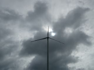bewolking/ zon