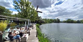 Terrasweer in Rotterdam 