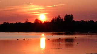 Zonsondergang 9 mei 
