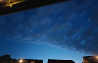 Mooie lente avond