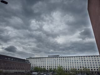Wolkendek boven Maastricht 