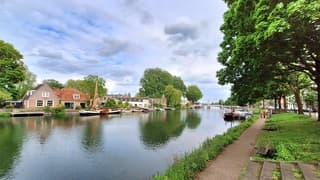 Rustig en droog weer in Weesp