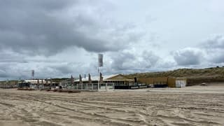 Geen fijn strandweer  vandaag 