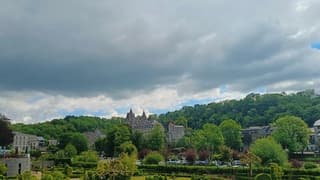 Ardennen bewolkt