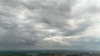 Woelige wolken 