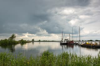 regen in de lucht 