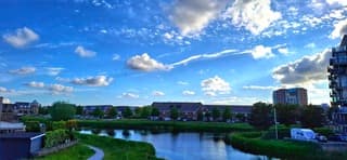 Veel blauw in het westen 