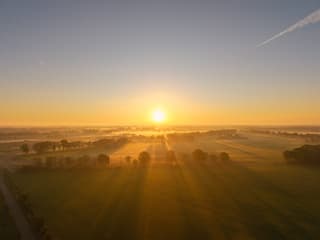 Zonsopkomst in de Achterhoek 