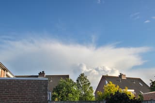 Spectaculaire wolkenlucht