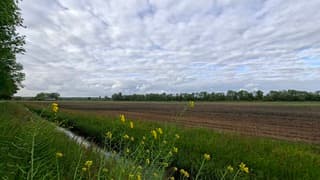 Mooie stapelwolken lucht