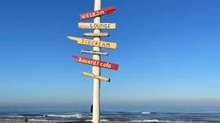 Strand is er klaar voor