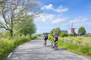 Heerlijk fietsweer vanmiddag. 