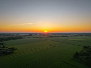 Zonsopkomst in de Achterhoek 