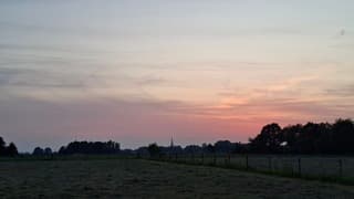 Steenwijk vlak na de zonsondergang