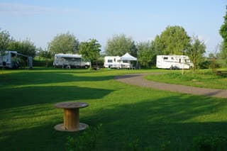 Op de camping